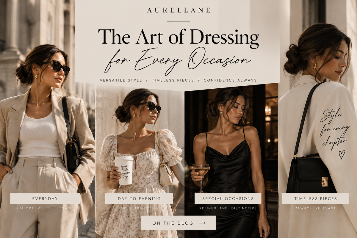 The Art of Dressing for Every Occasion